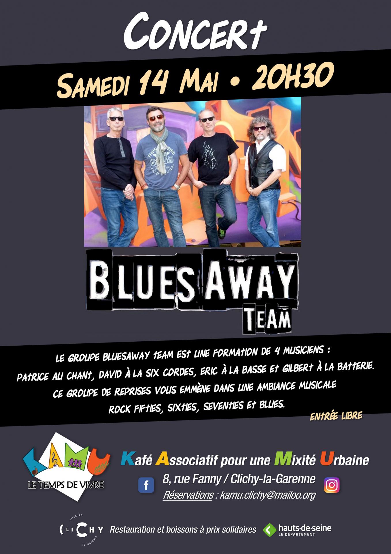 Affiche blues away